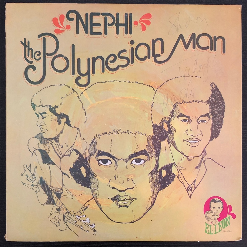 Nephi The Polynesian Man Vinyl Lp Record Album ‘72